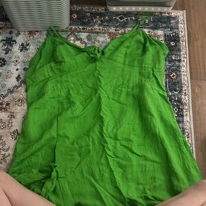 h&m green dress (plus sized)